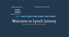 Desktop Screenshot of lynchjoinery.com
