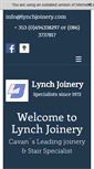 Mobile Screenshot of lynchjoinery.com
